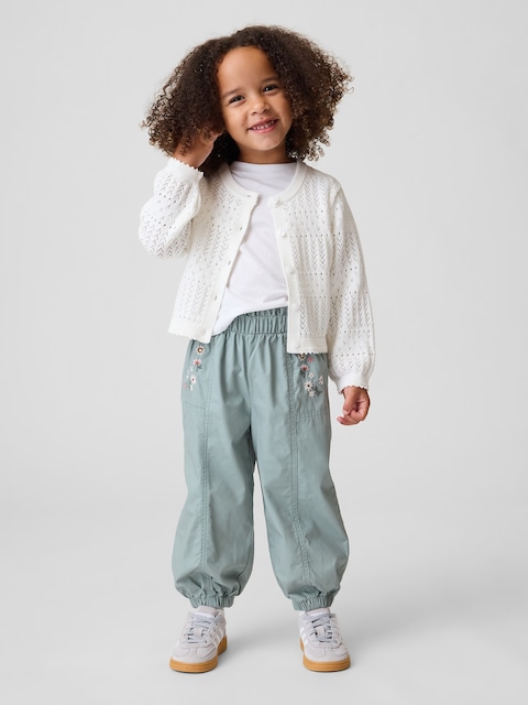 Baby & Toddler Poplin Pull-On Joggers