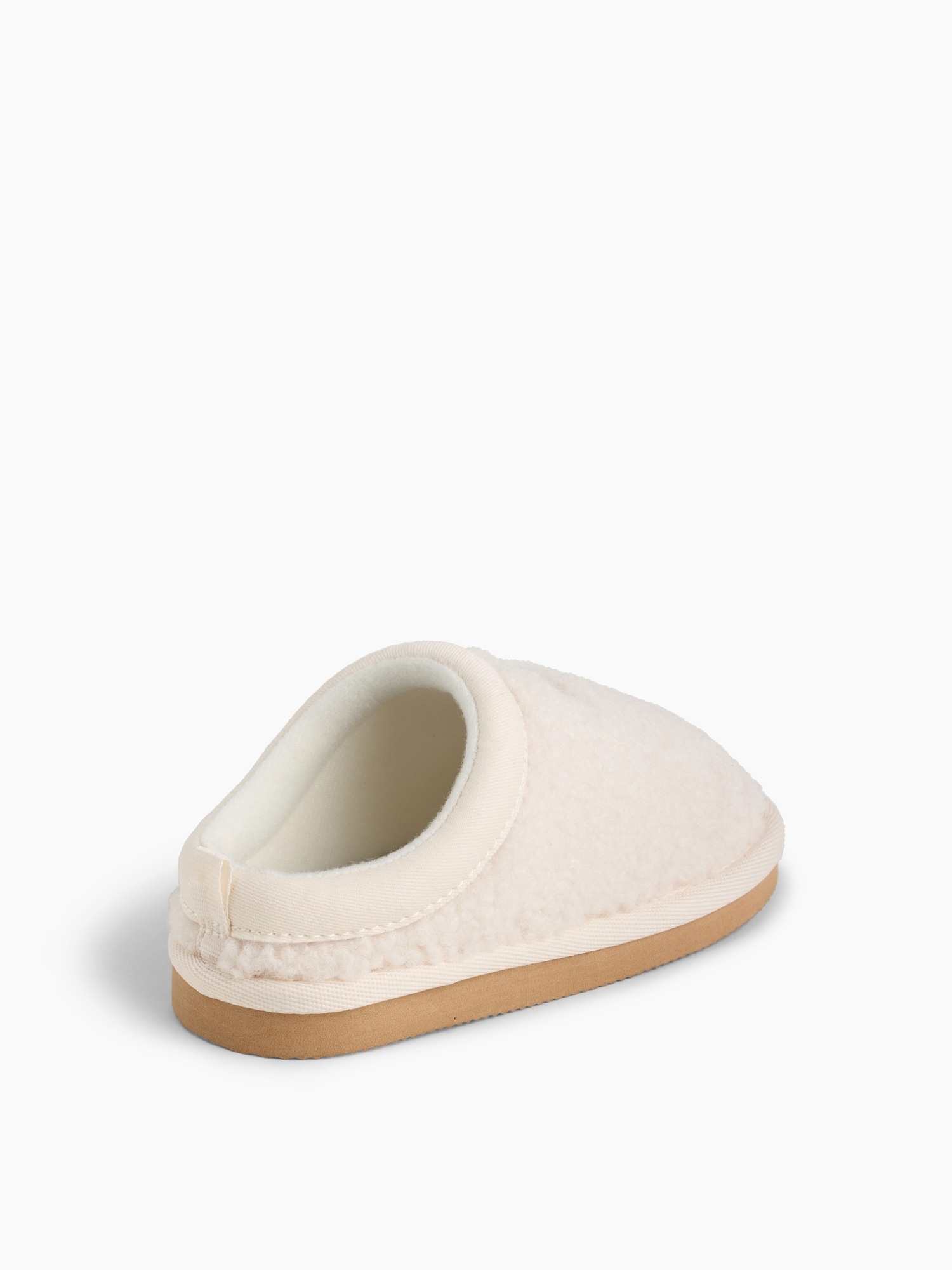 Сабо Gap Brannan Bear Sherpa Clog Slippers для малышей, цвет: Слоновая кость морозный — фото 3