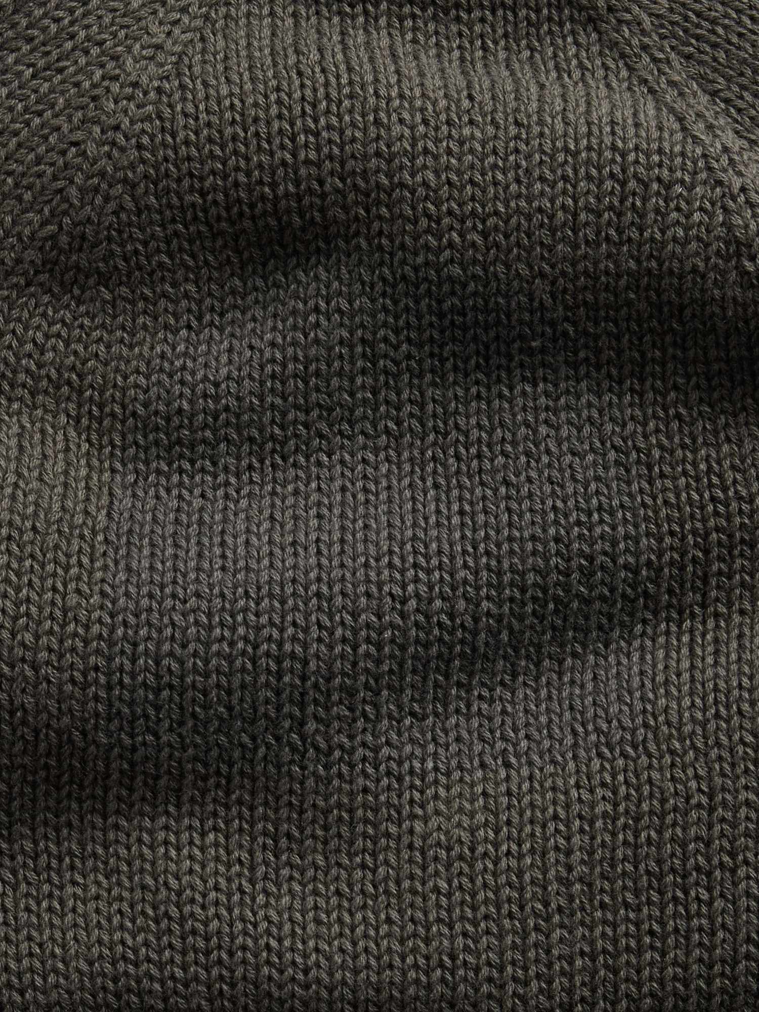 Мужская шапка Gap 100% Cotton Beanie, цвет: Зелёный — фото 3