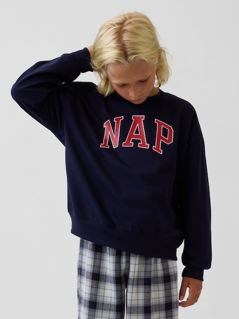 Kids Recycled NAP Logo PJ Sweatshirt
