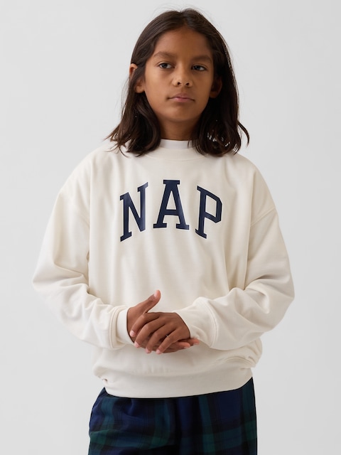Kids Recycled NAP Logo PJ Sweatshirt