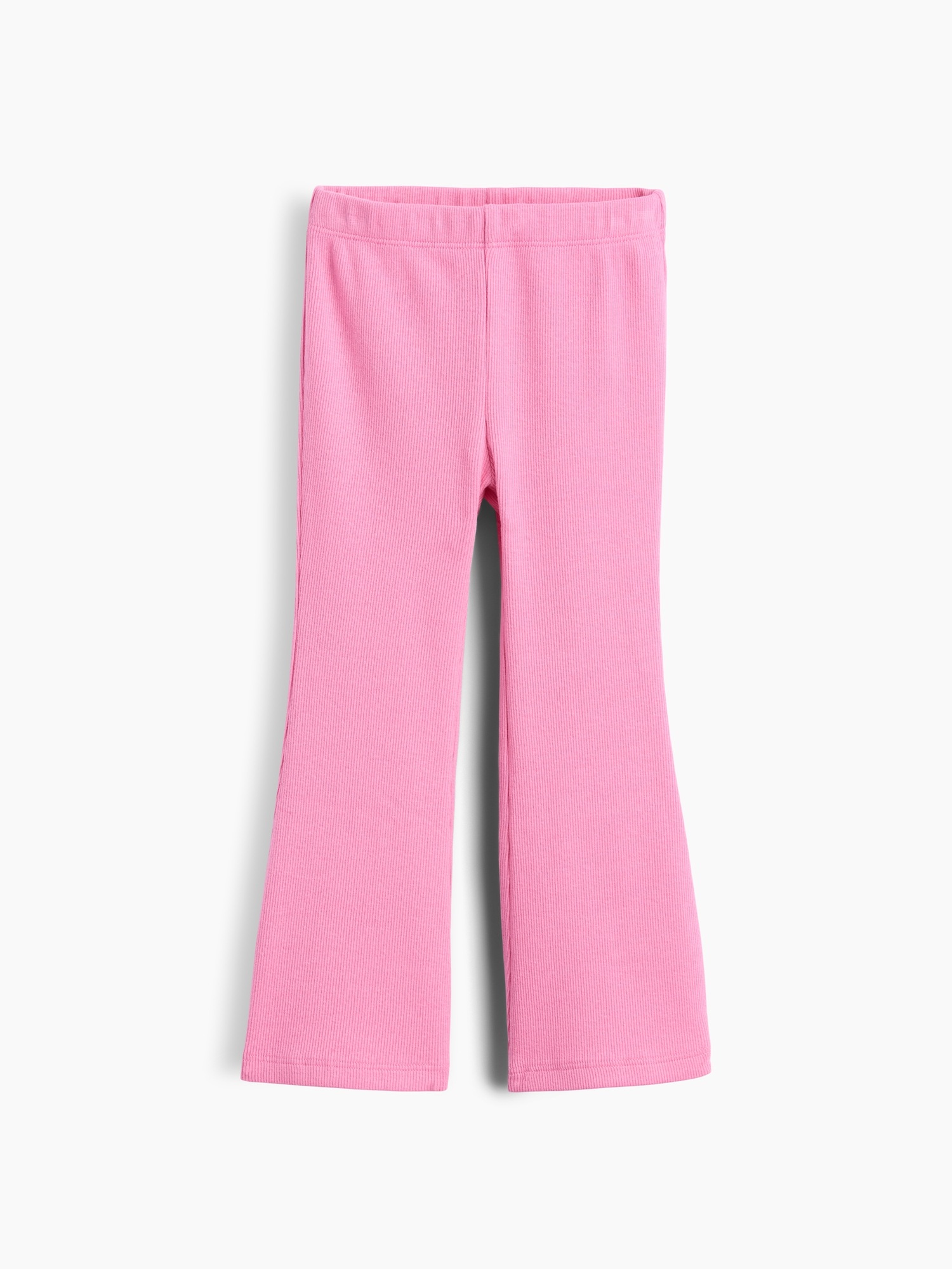 Леггинсы Gap Mix & Match Rib Flare Leggings для малышей, цвет: Розовый