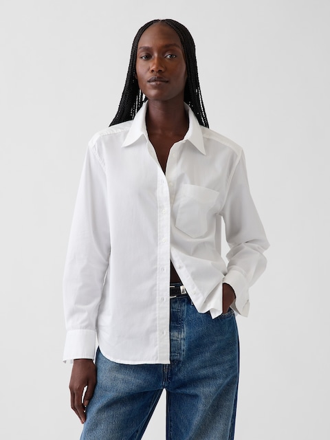 Organic Cotton Poplin Classic Shirt