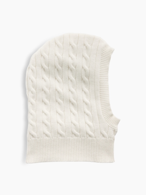 Kids Cable-Knit Hood