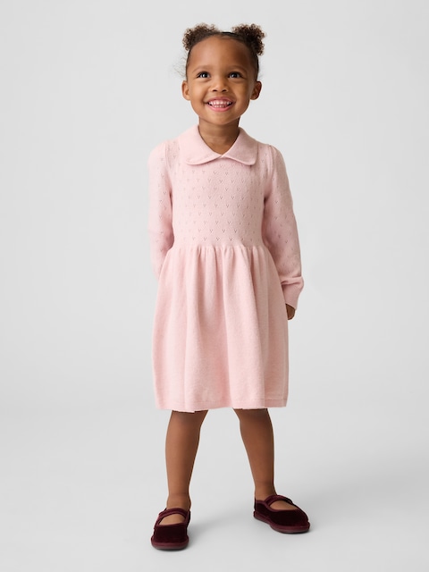Baby & Toddler CashSoft Collared Dress