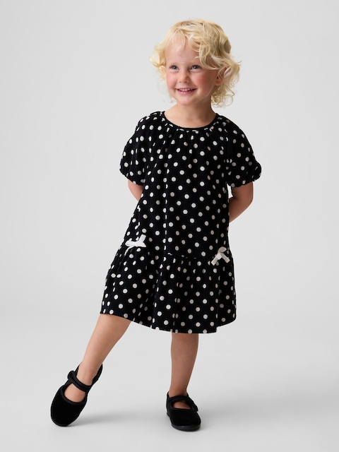 Baby & Toddler Polka Dot Corduroy Dress