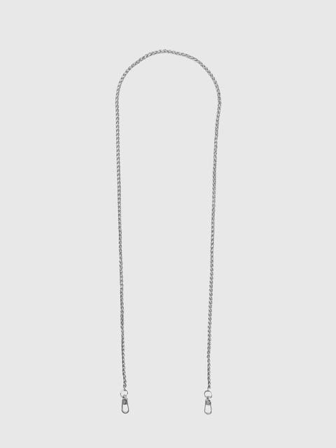 The CAEP Silver Round Crossbody Phone Chain