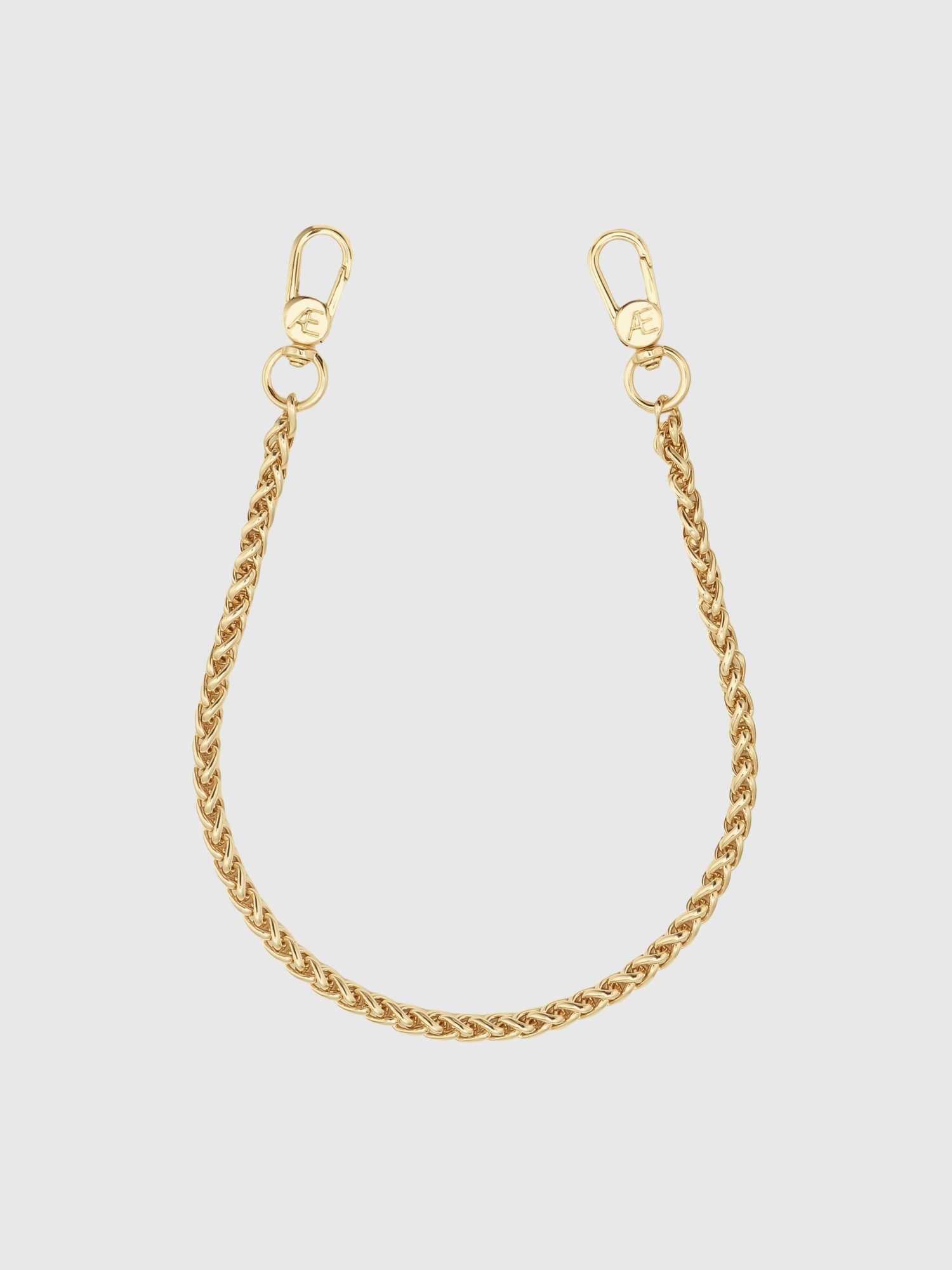 Ремешки для телефона The CAEP Goldi Round Wristlet Phone Chain, цвет: Золотой