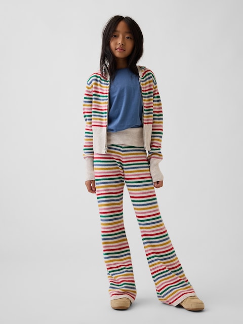 Kids CashSoft Foldover Flare Sweater Leggings