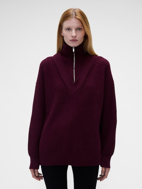 Gap × Victoria Beckham CashSoft High-Neck Pullover