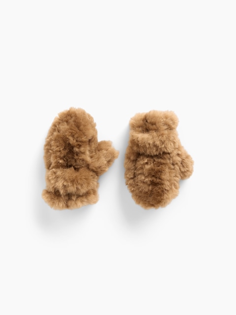Toddler Recycled Sherpa Mittens