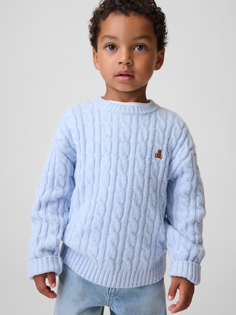 Baby & Toddler CashSoft Cable-Knit Sweater