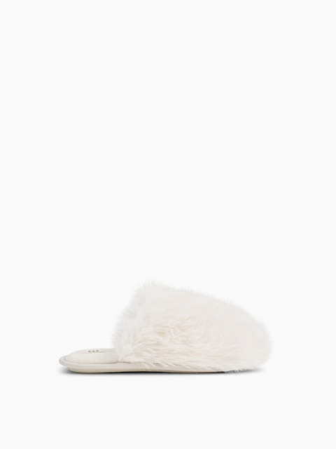 Kids Faux Fur Slippers