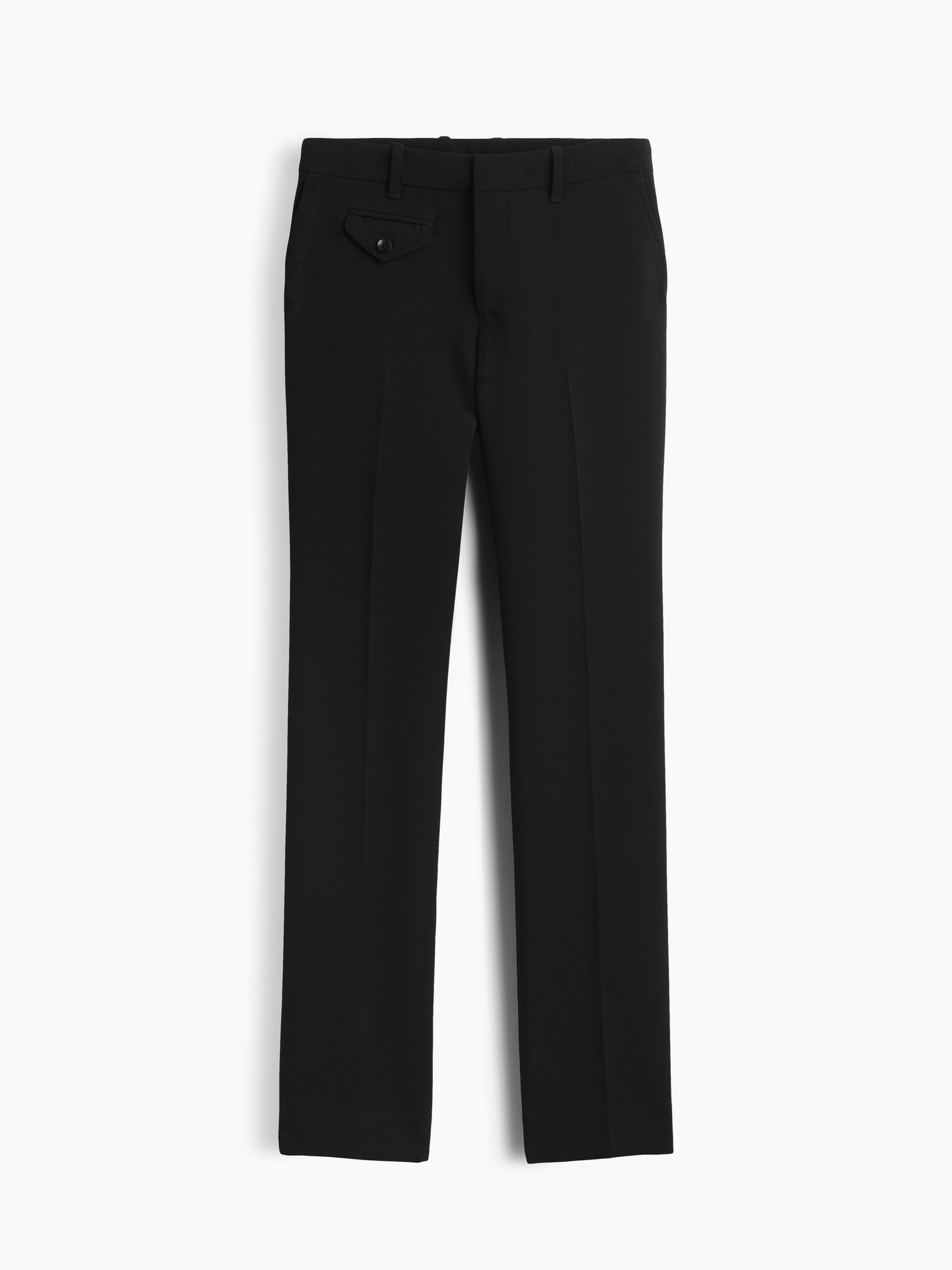 Женские брюки Gap Low Rise BiStretch, цвет: Чёрный — фото 6