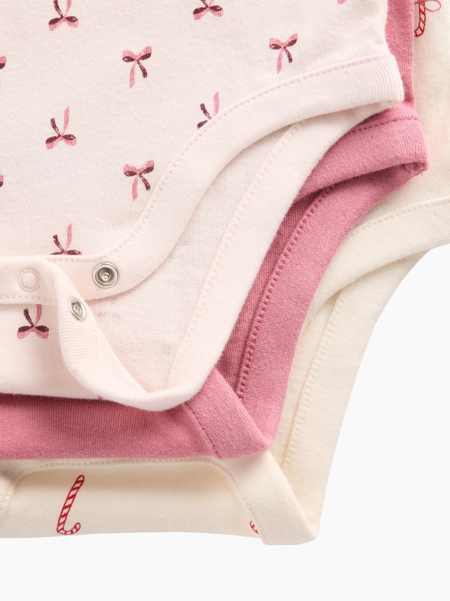 Боди Favorites для детей, хлопок, 3 шт. — Gap, цвет: Bow — фото 2