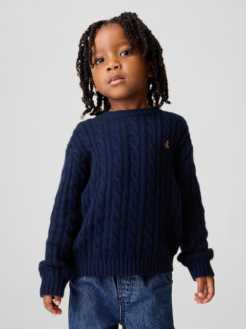 Baby & Toddler CashSoft Cable-Knit Sweater