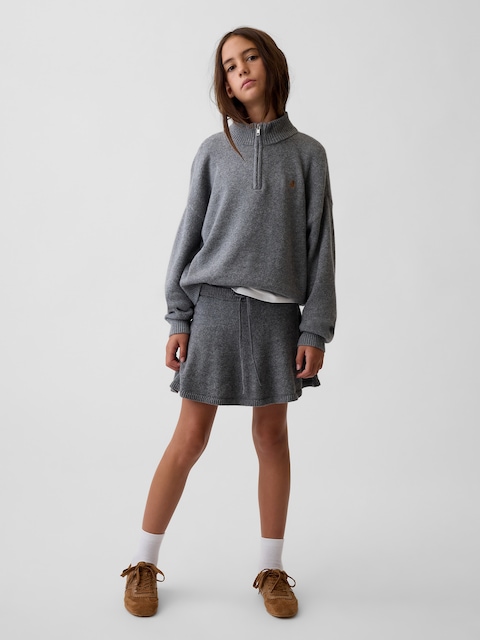 Kids CashSoft Sweater Skort