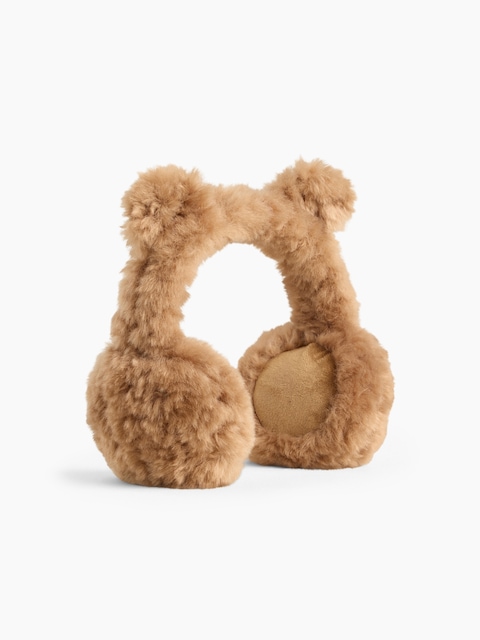 Toddler Faux Fur Bear Earmuffs