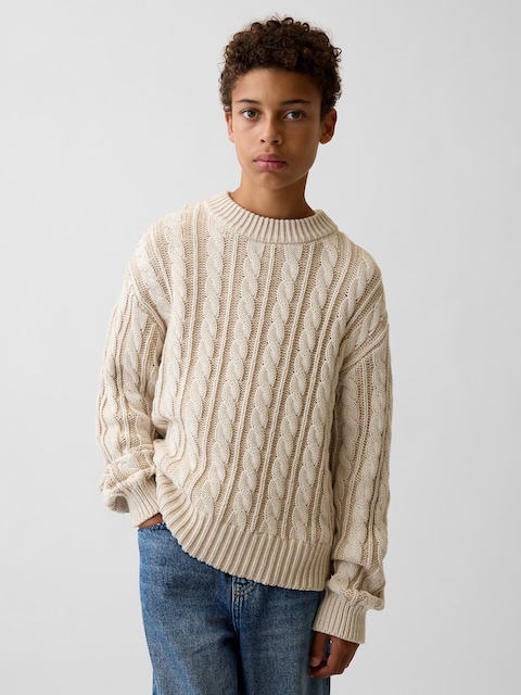 Kids Cable-Knit Sweater