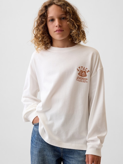 Kids Heavyweight Oversized Graphic T-Shirt