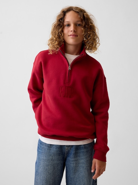 Kids VintageSoft Relaxed Quarter-Zip Pullover