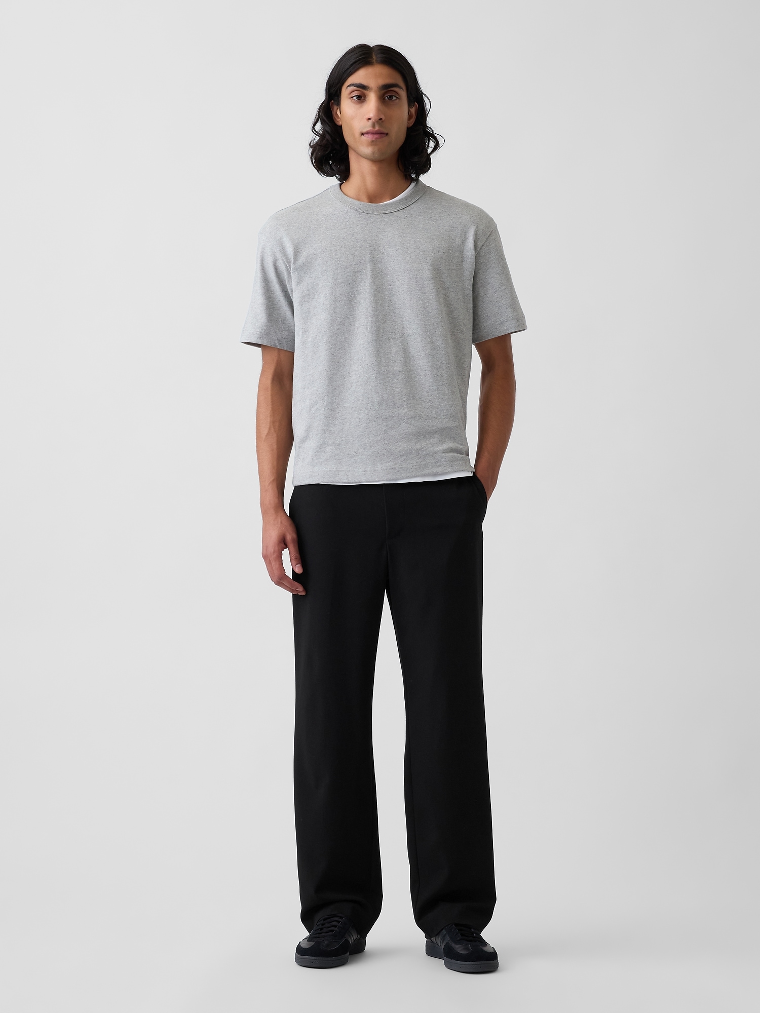 365 E-Waist Loose Trousers