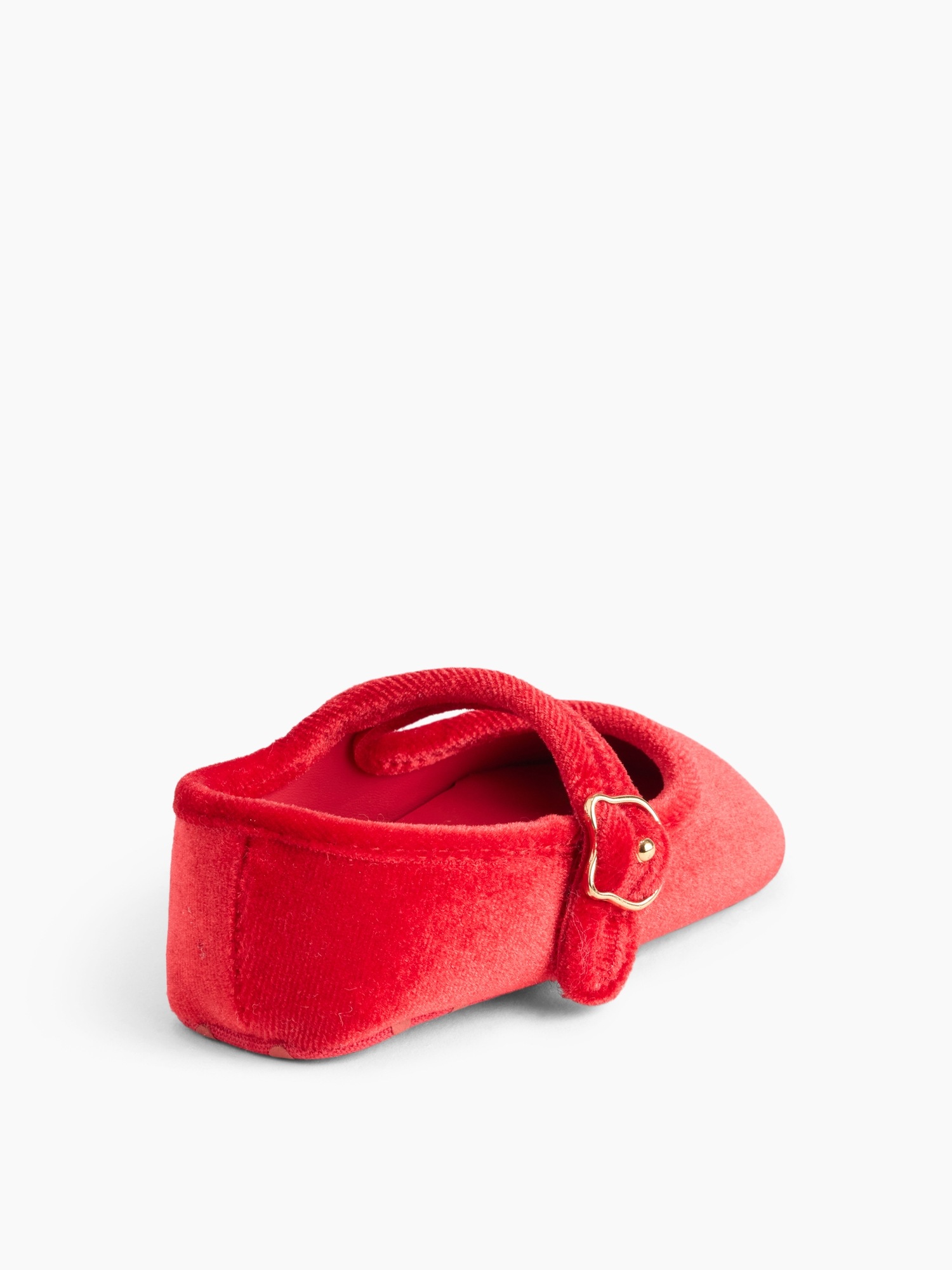 Обувь Gap Velvet Mary Jane Shoes для малышей, цвет: Красный — фото 3