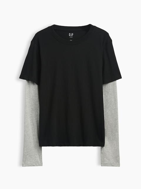 Organic Cotton VintageSoft Double-Layer T-Shirt