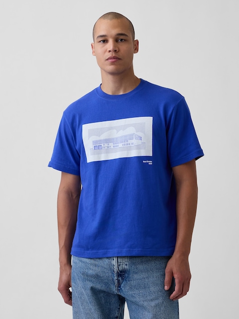 Gap | Lichtenstein | Whitney | Real Estate Graphic T-Shirt