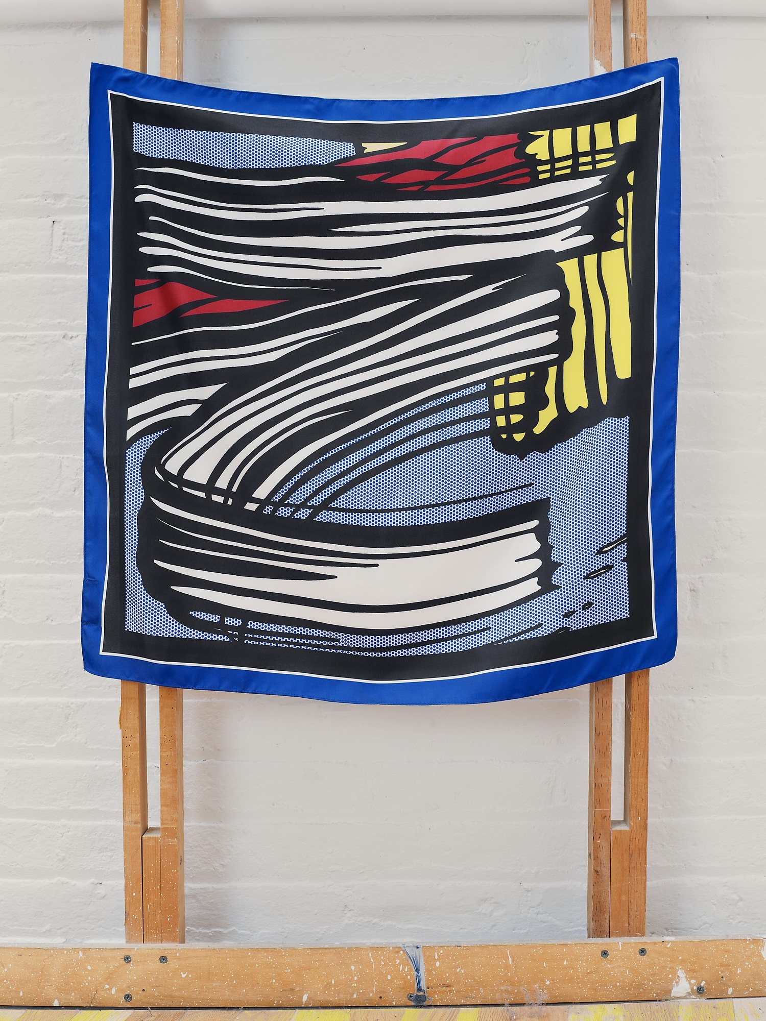 Женский шарф Gap Lichtenstein Whitney Little Big Painting, цвет: Разноцветный — фото 6