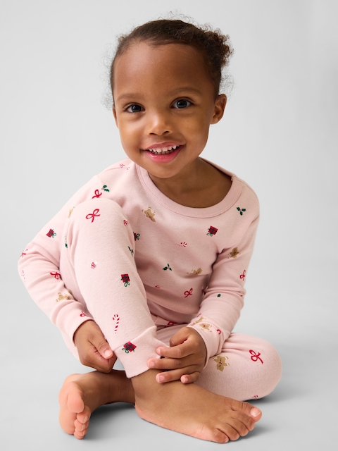 Kids & Baby Organic Brushed Cotton PJ Set