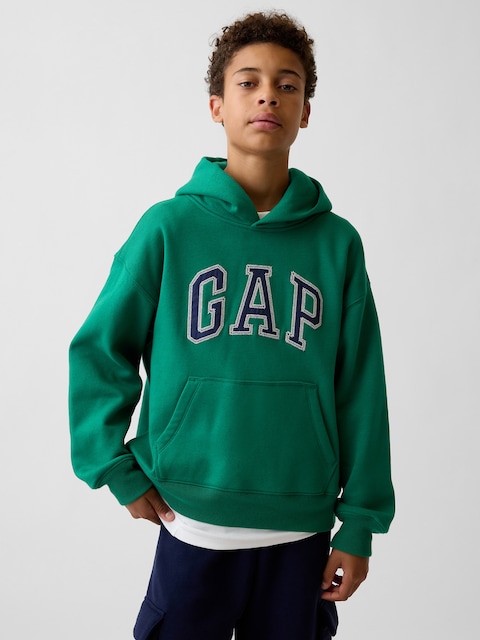 Kids VintageSoft Relaxed Logo Hoodie