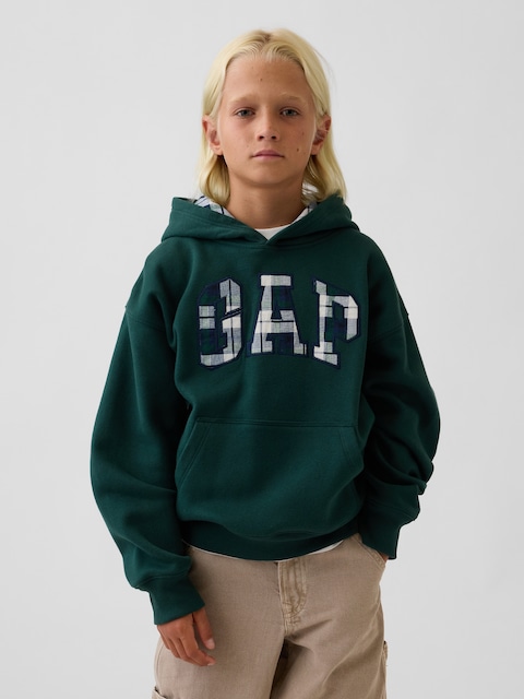 Kids VintageSoft Relaxed Logo Hoodie
