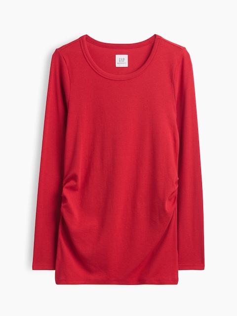 Maternity Modern Crewneck T-Shirt