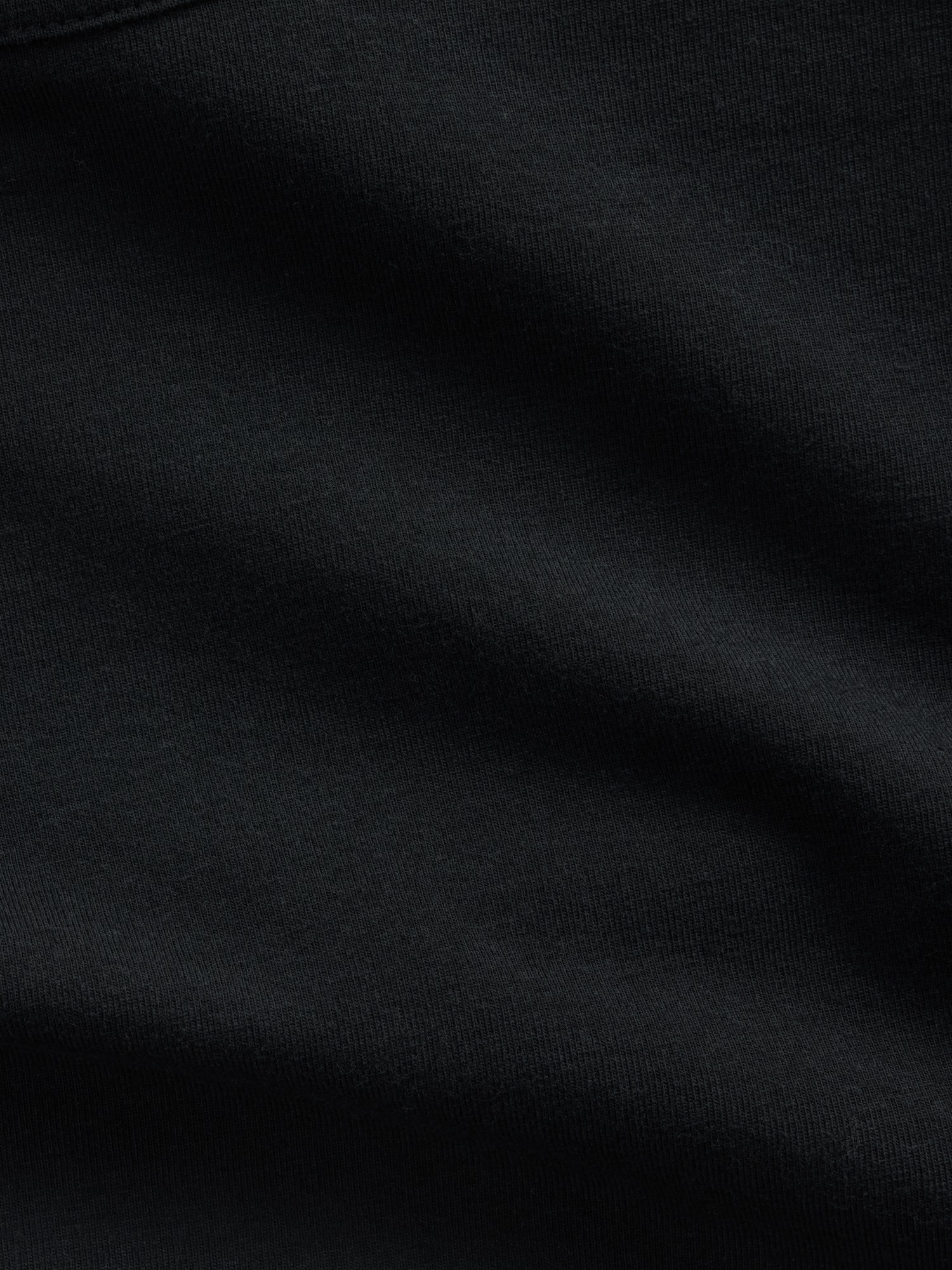 Детская футболка Gap Scoop-Back Fitted, цвет: Чёрный — фото 4