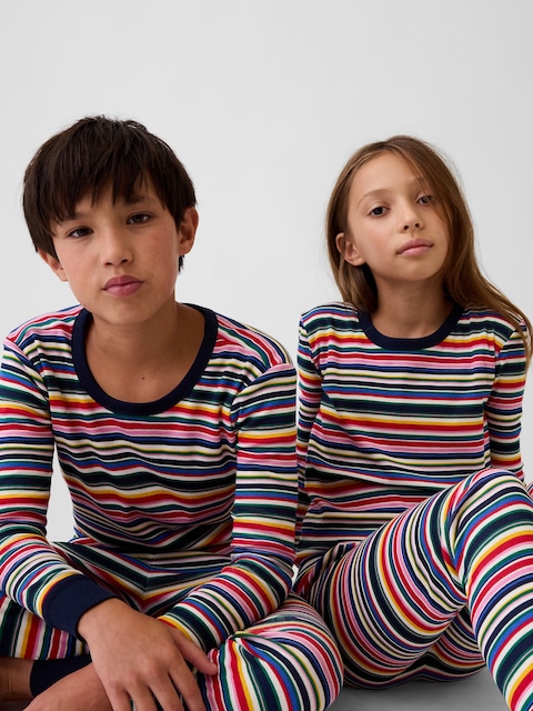 Kids Organic Brushed Cotton PJ Set
