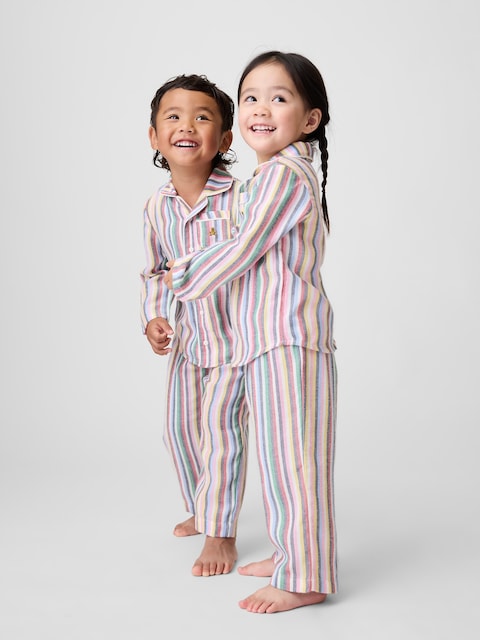 Baby & Toddler Recycled Flannel PJ Set
