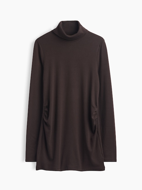 Maternity Modern Turtleneck Top