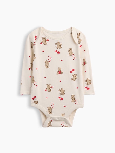 Baby First Favorites Organic Cotton Print Bodysuit