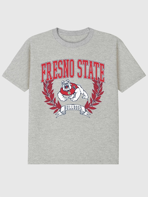 California State University Fresno Laurels Dark Graphic T-Shirt