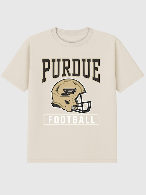 Purdue University Football Helmet Graphic T-Shirt