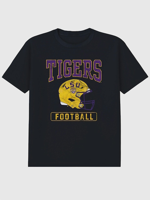 Lsu Football Helmet Graphic T-Shirt