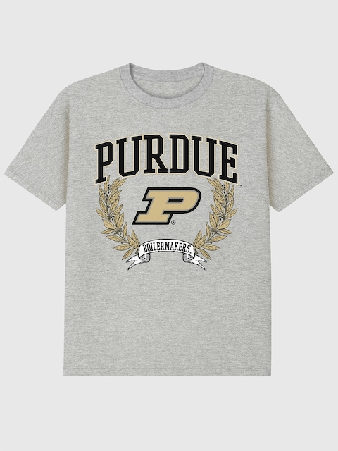 Purdue University Laurels Dark Graphic T-Shirt