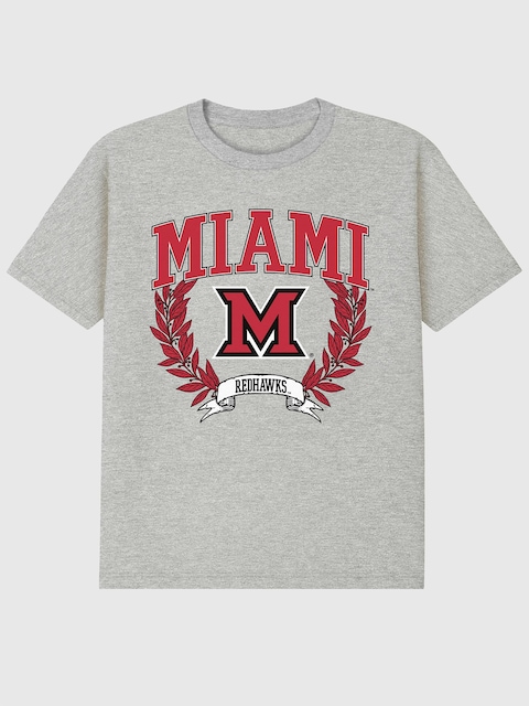 Miami University Laurels Dark Graphic T-Shirt