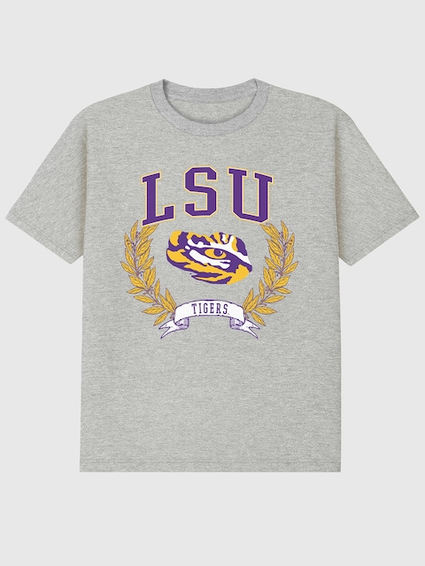 Louisiana State University Laurels Dark Graphic T-Shirt