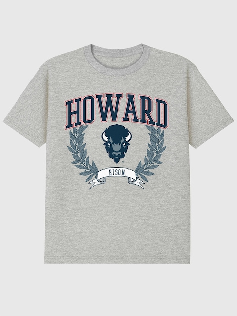 Howard University Laurels Dark Graphic T-Shirt