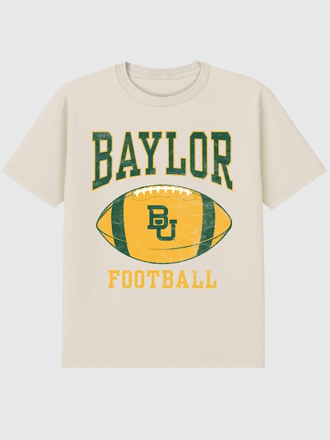 Baylor University Football Ball Graphic T-Shirt