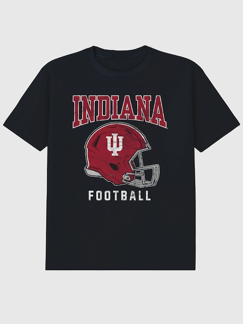 Indiana University Football Helmet Graphic T-Shirt