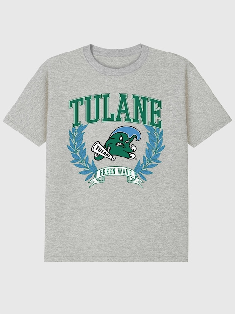 Tulane University Laurels Dark Graphic T-Shirt