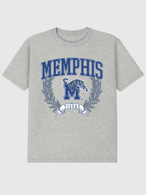University of Memphis Laurels Dark Graphic T-Shirt